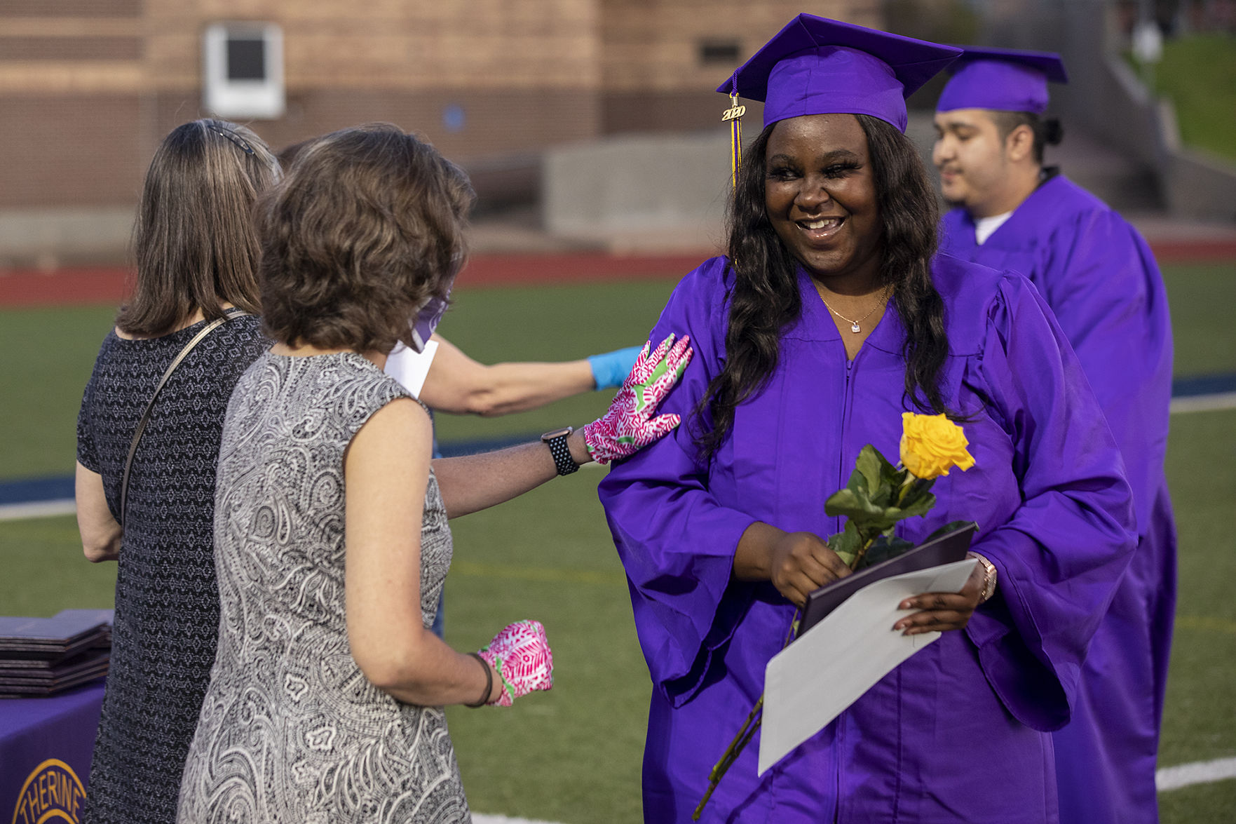 MC Harris commencement